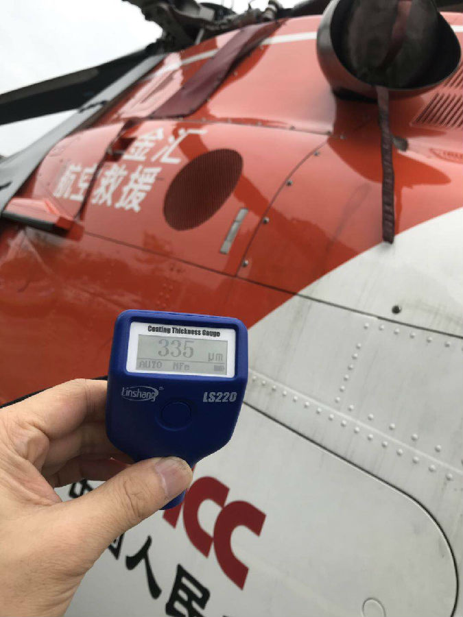 涂層測厚儀測直升機油漆 涂層測厚儀測直升機油漆